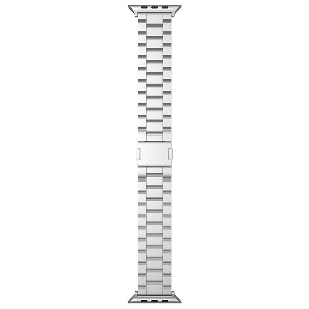 Alloy titanový řemínek na Apple Watch Ultra 4/3/2/1 49mm/12/11/10 46mm - stříbrný