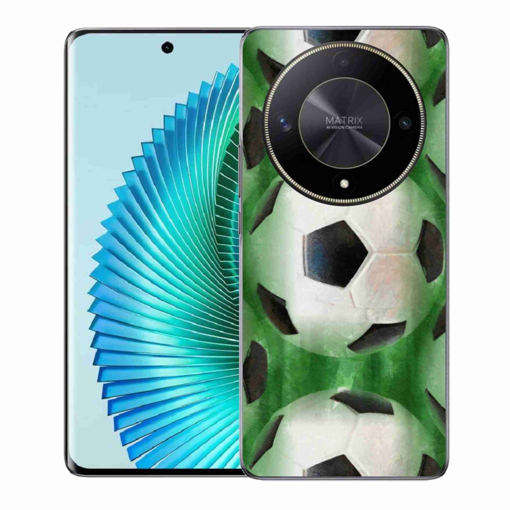 Gelový kryt mmCase na Honor Magic 6 Lite 5G - fotbalový míč