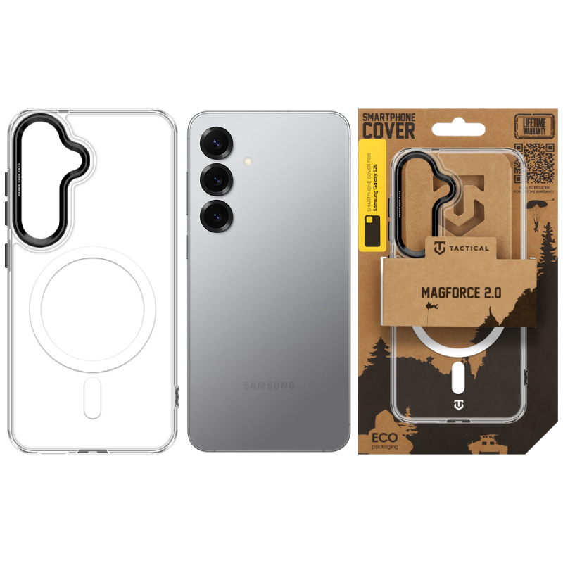 Tactical MagForce 2.0 Kryt pro Samsung Galaxy S25 Black