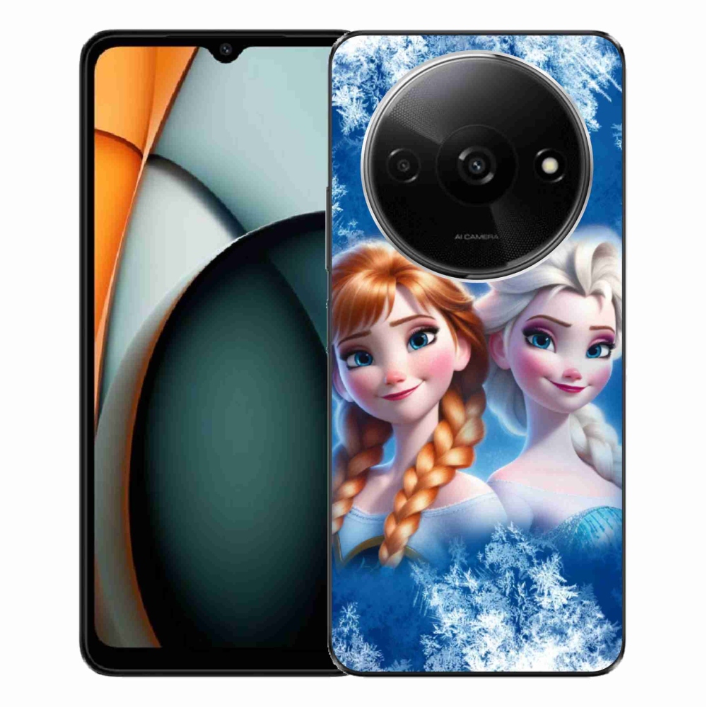 Gelový kryt mmCase na Xiaomi Redmi A3  - ledové království 2