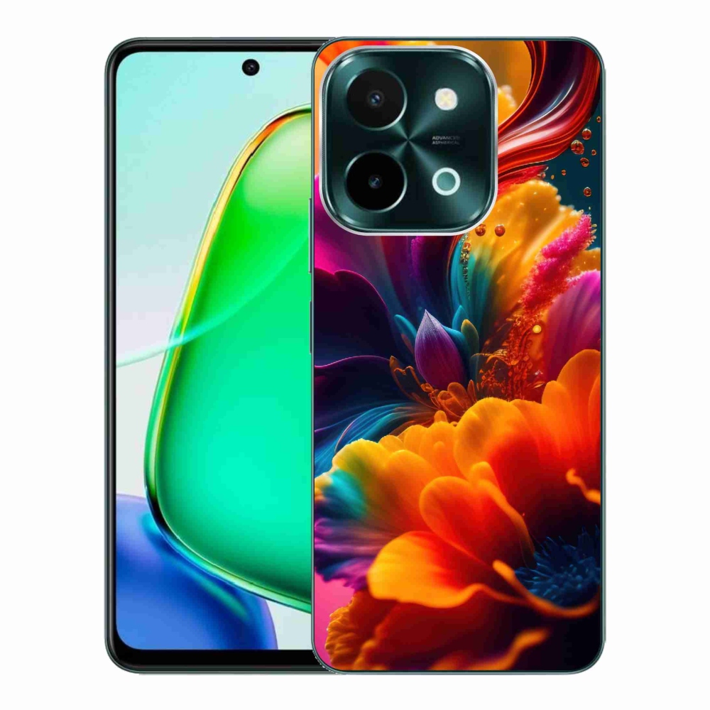Gelový kryt mmCase na Vivo Y28 - abstraktní motiv 2