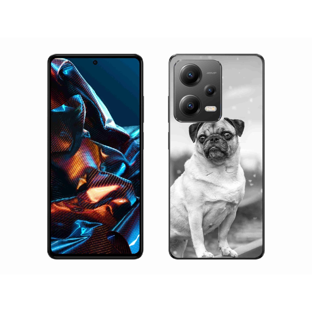 Gelový obal mmCase na mobil Xiaomi Redmi Note 12 Pro 5G - mops