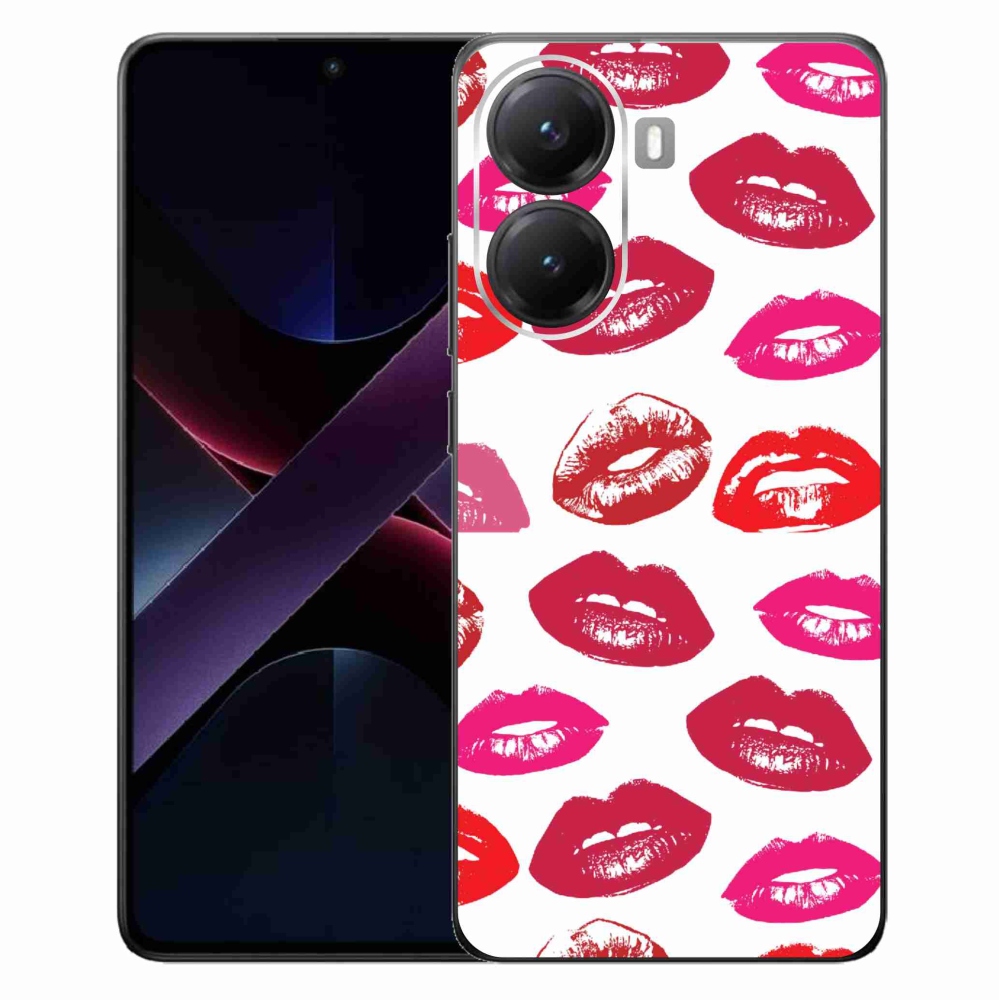 Gelový kryt mmCase na Xiaomi Poco X7 Pro 5G - rty