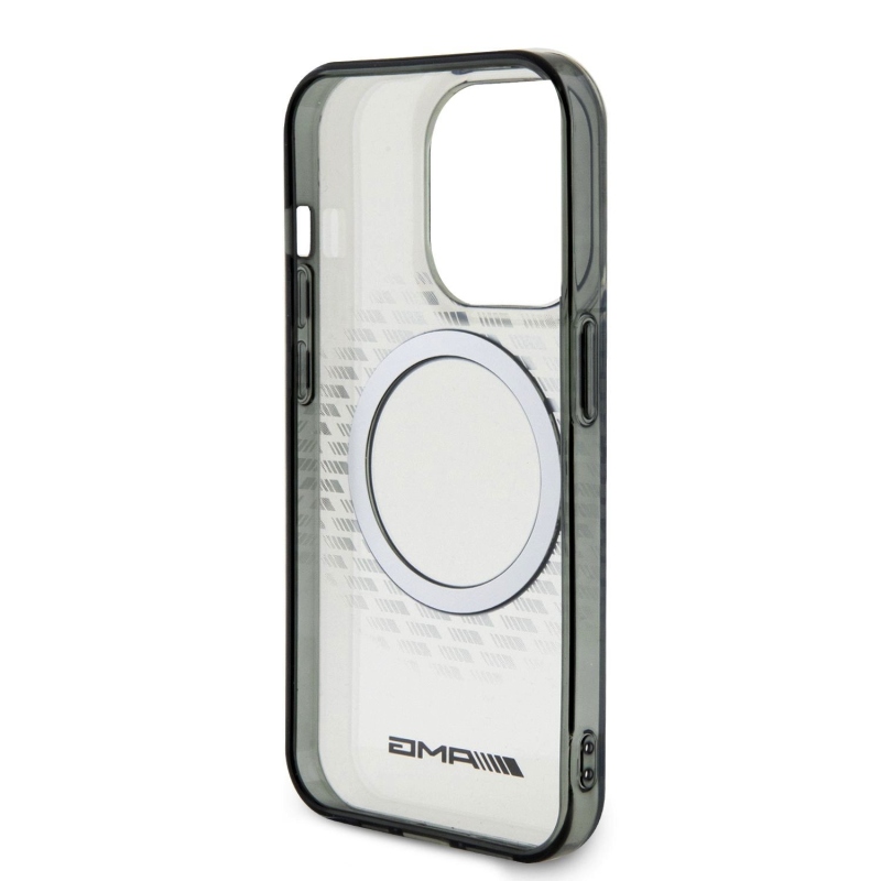 AMG PC/TPU Rhombuses Magsafe Zadní Kryt pro iPhone 15 Pro - průhledný