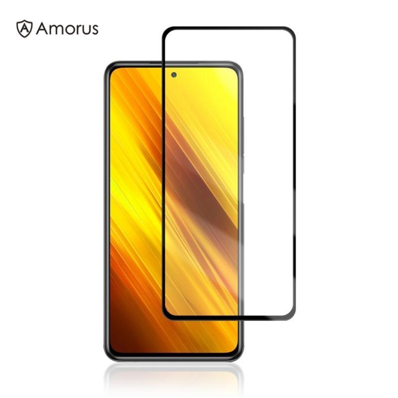 AMS celoplošné tvrzené sklo na mobil Xiaomi Poco X3/X3 Pro