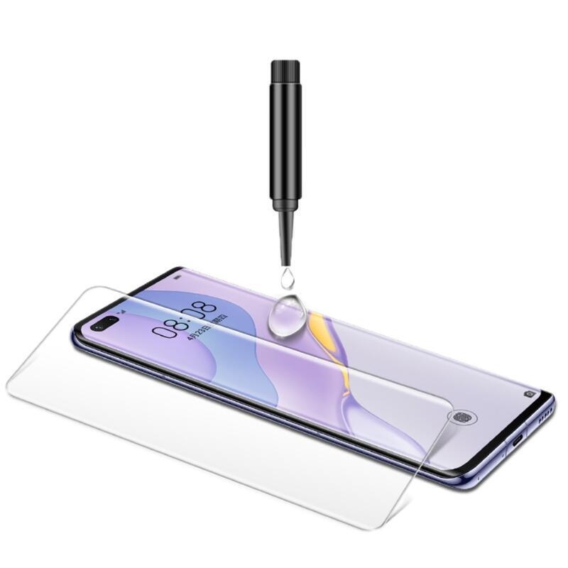 AMS celoplošné tvrzené sklo (UV světlo) na mobil Vivo X60 Pro 5G