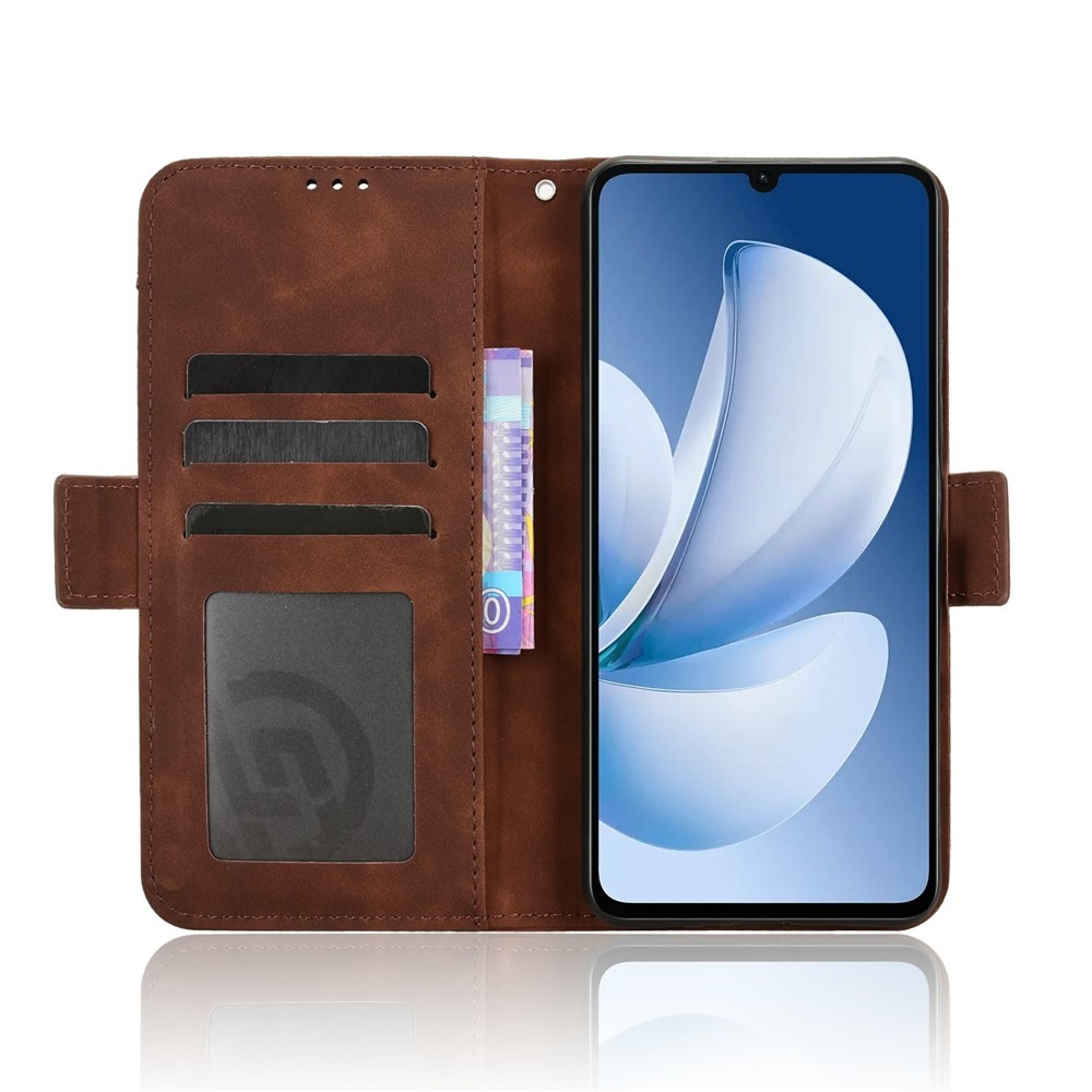 Cards knížkové pouzdro na Realme Note 70T - hnědé