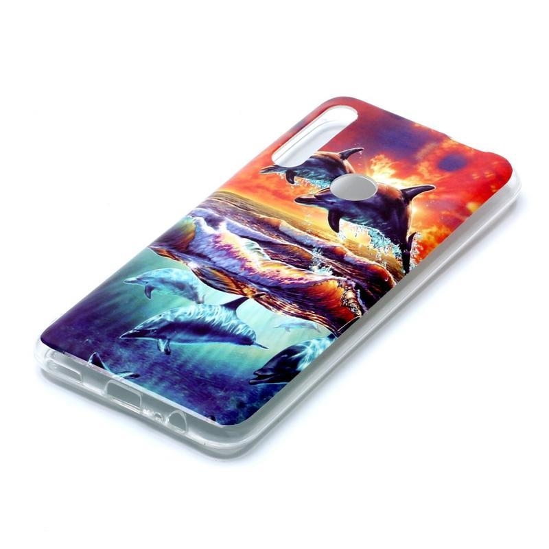 Animal gelový obal na mobil Huawei P Smart Z - delfíni