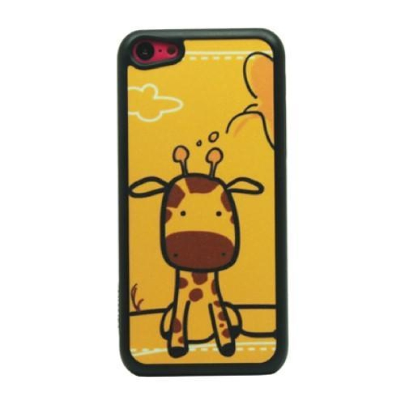 Anime plastový obal na iPhone 5C - žirafka