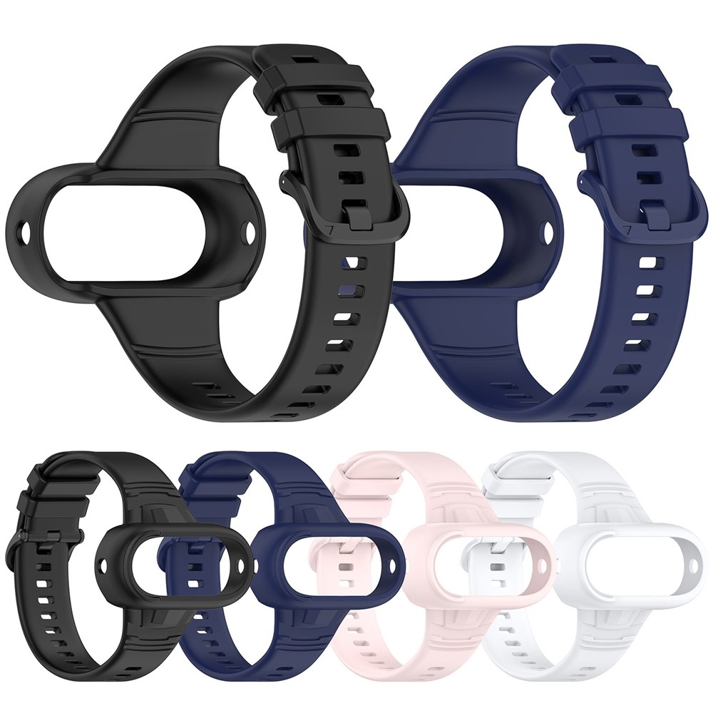 Silikonový rám s náramkem pro Insta360 GO 3 / GO 3S / GO 2 - černý