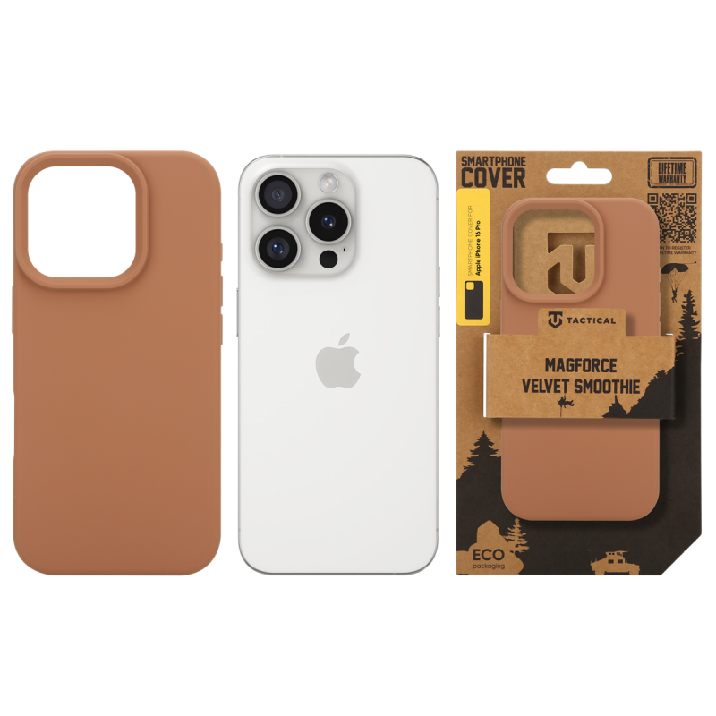 Tactical MagForce Velvet Smoothie Kryt pro Apple iPhone 16 Pro Moucha Moose