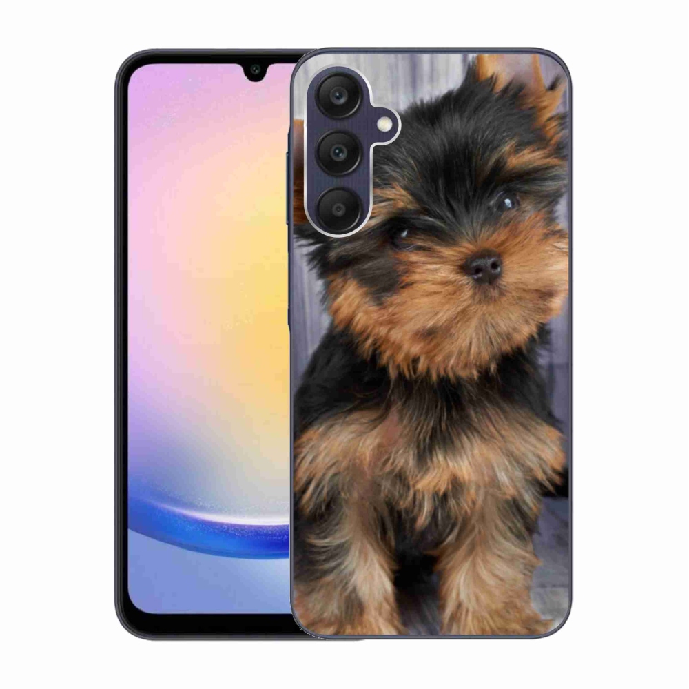 Gelový obal mmCase na Samsung Galaxy A25 5G - jorkšír 9