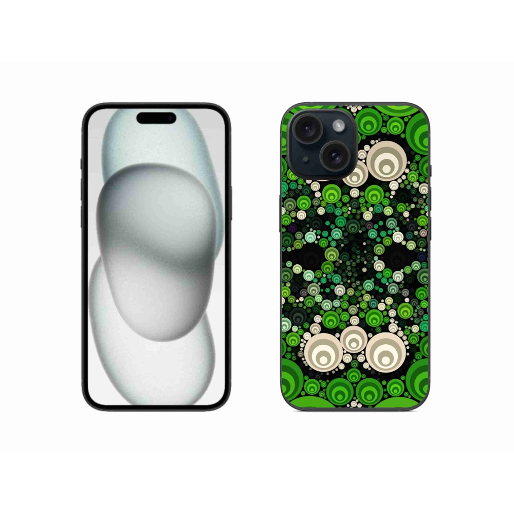Gelový kryt mmCase na iPhone 15 - abstraktní motiv 11