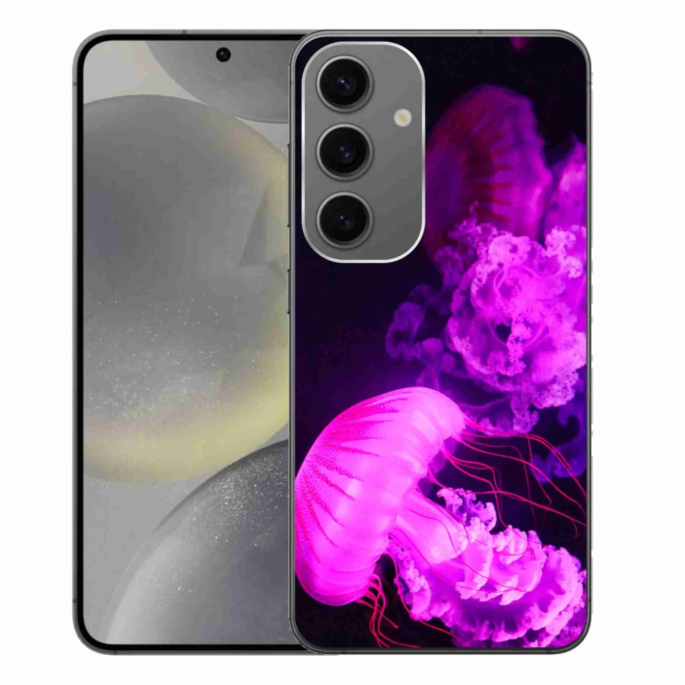 Gelový kryt mmCase na Samsung Galaxy S24+ - medúza 1