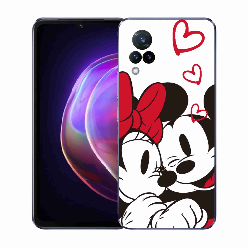 Gelový kryt mmCase na Vivo V21 4G/5G - minnie a mickey