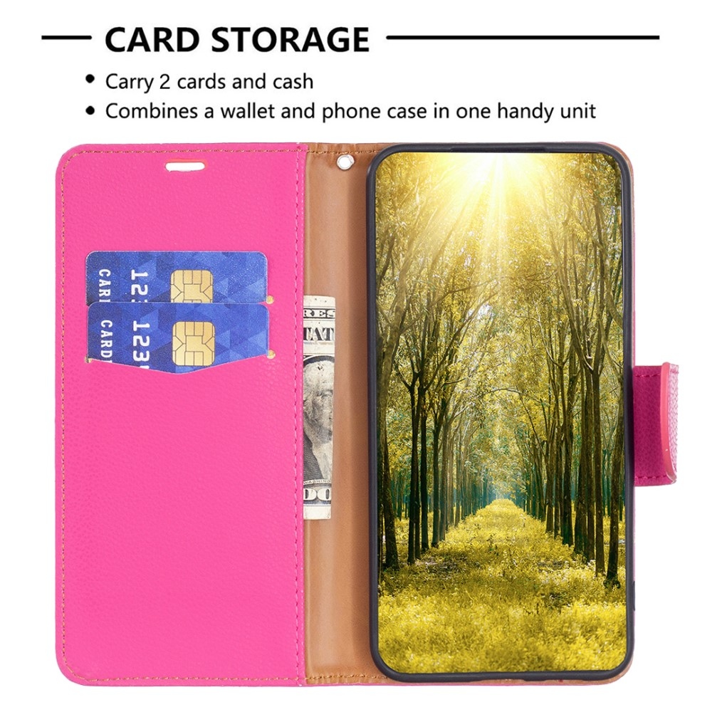 Stand knížkové pouzdro na Xiaomi Redmi Note 13 Pro 5G/Poco X6 5G - rose