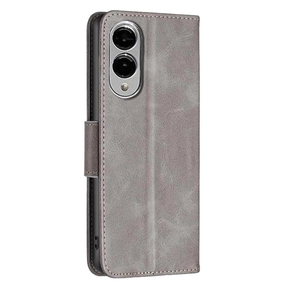 Case knížkové pouzdro na Samsung Galaxy S25 Edge - šedé