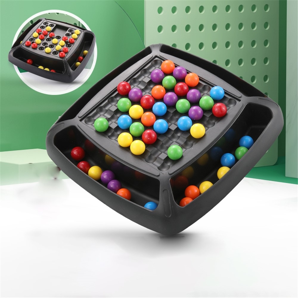 Motorická hra s barevnými kuličkami pro rozvoj soustředění dětí