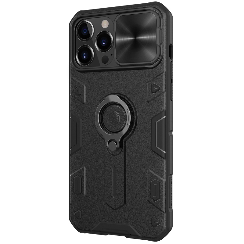 Nillkin CamShield Armor Zadní Kryt pro Apple iPhone 13 Pro Max Black (without logocut)
