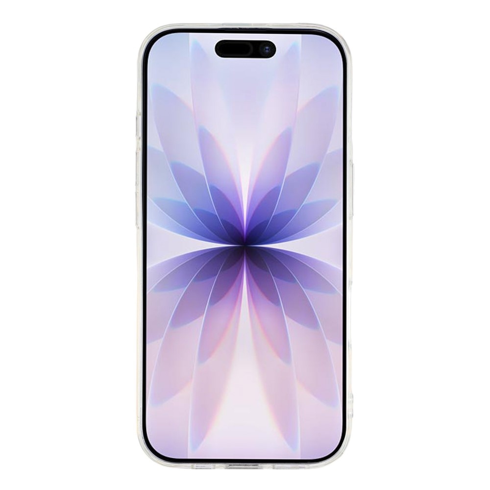 Průhledný gelový obal na iPhone 17 - průhledný