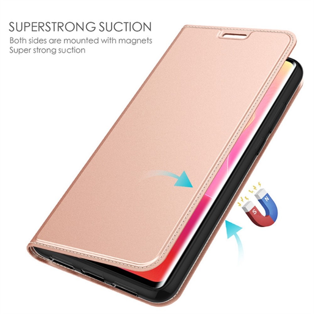 DUX knížkové pouzdro na Vivo X100 Pro 5G - růžovozlaté