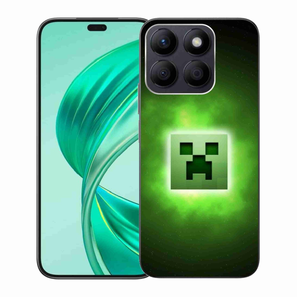 Gelový kryt mmCase na Honor X8b - minecraft