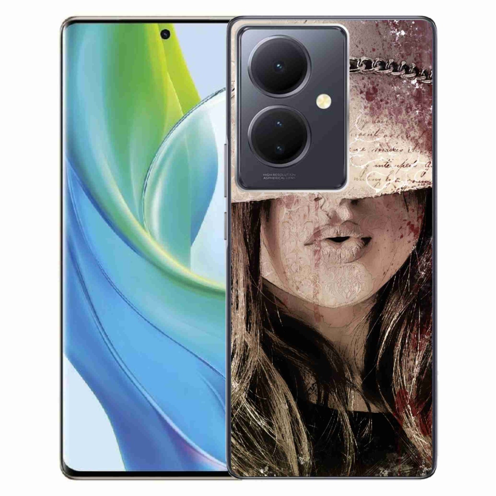 Gelový kryt mmCase na Vivo V29 Lite 5G - dívka
