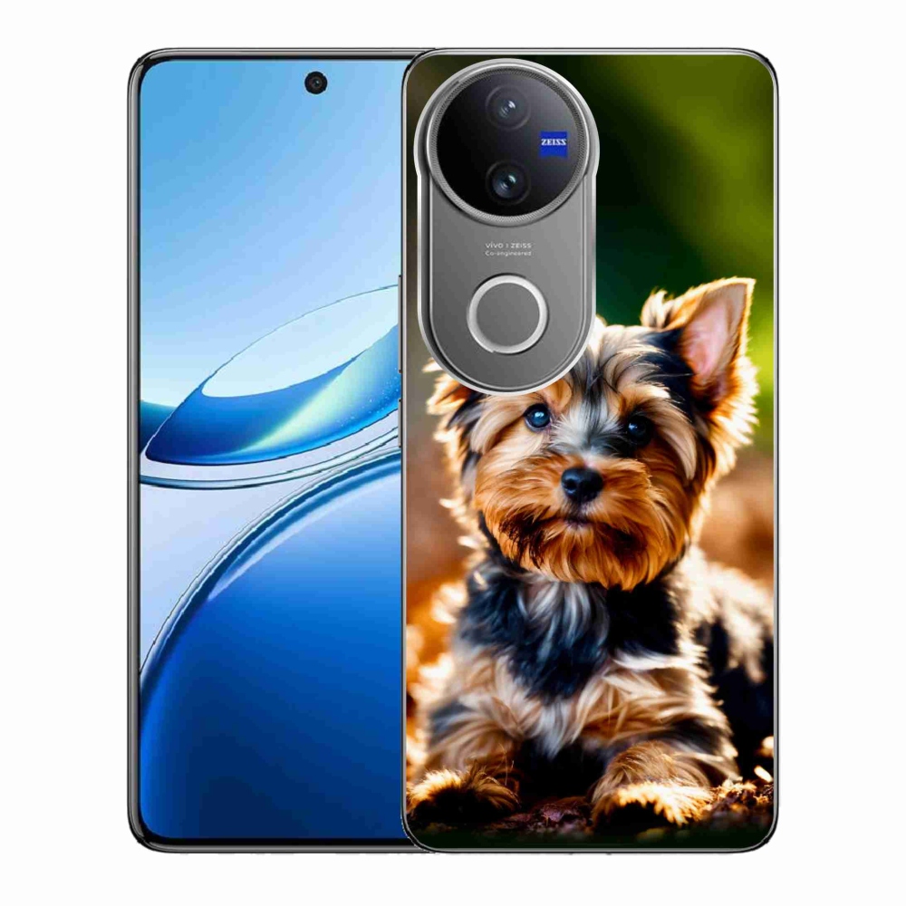 Gelový kryt mmCase na Vivo V50 5G - jorkšír 10