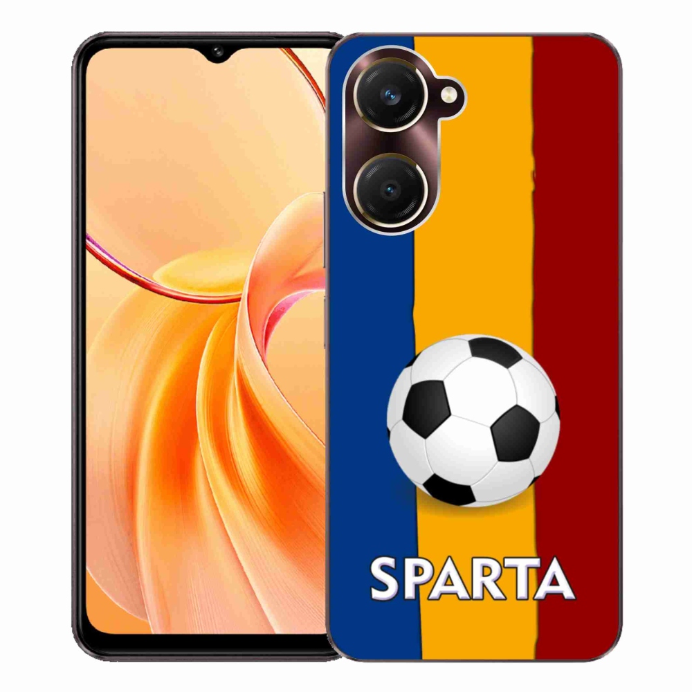 Gelový kryt mmCase na Vivo Y28s 5G - fotbal 1