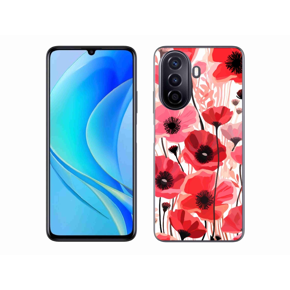 Gelový kryt mmCase na Huawei Nova Y70 - vlčí mák 1