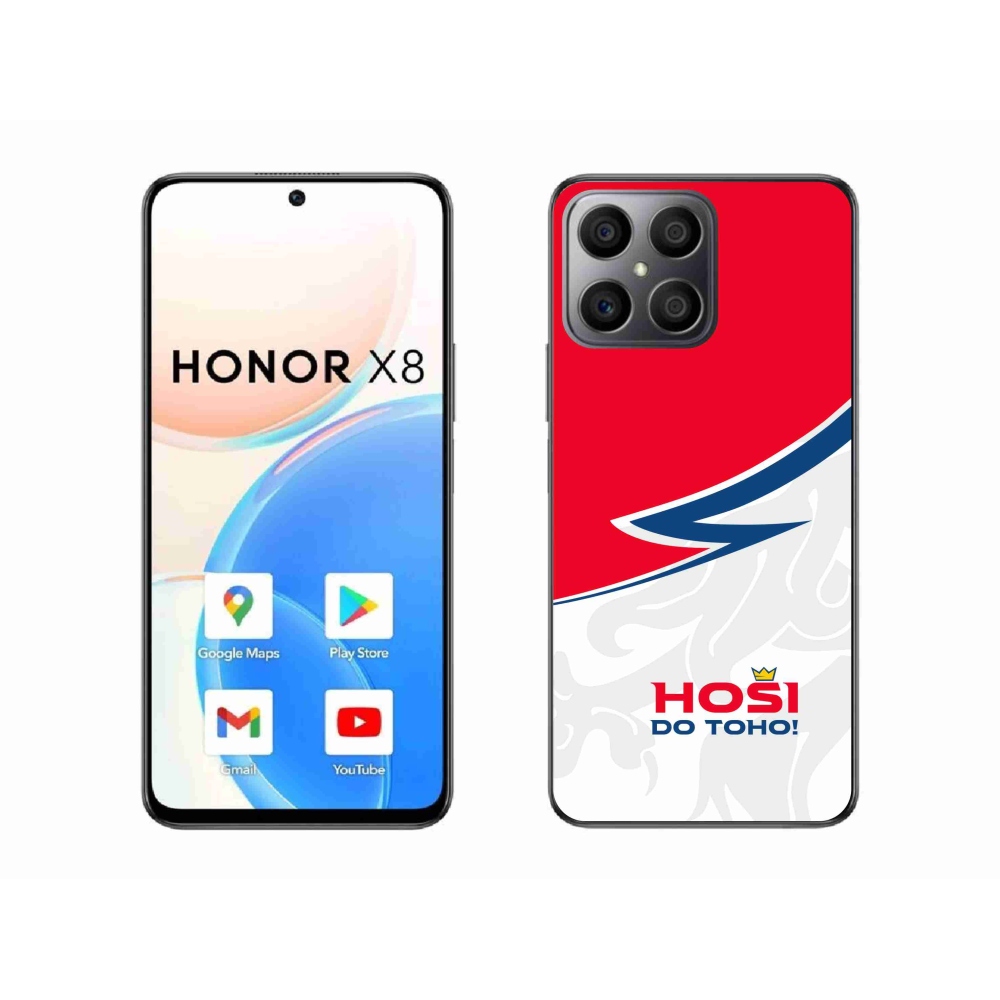 Gelový kryt mmCase na Honor X8 4G - hoši do toho