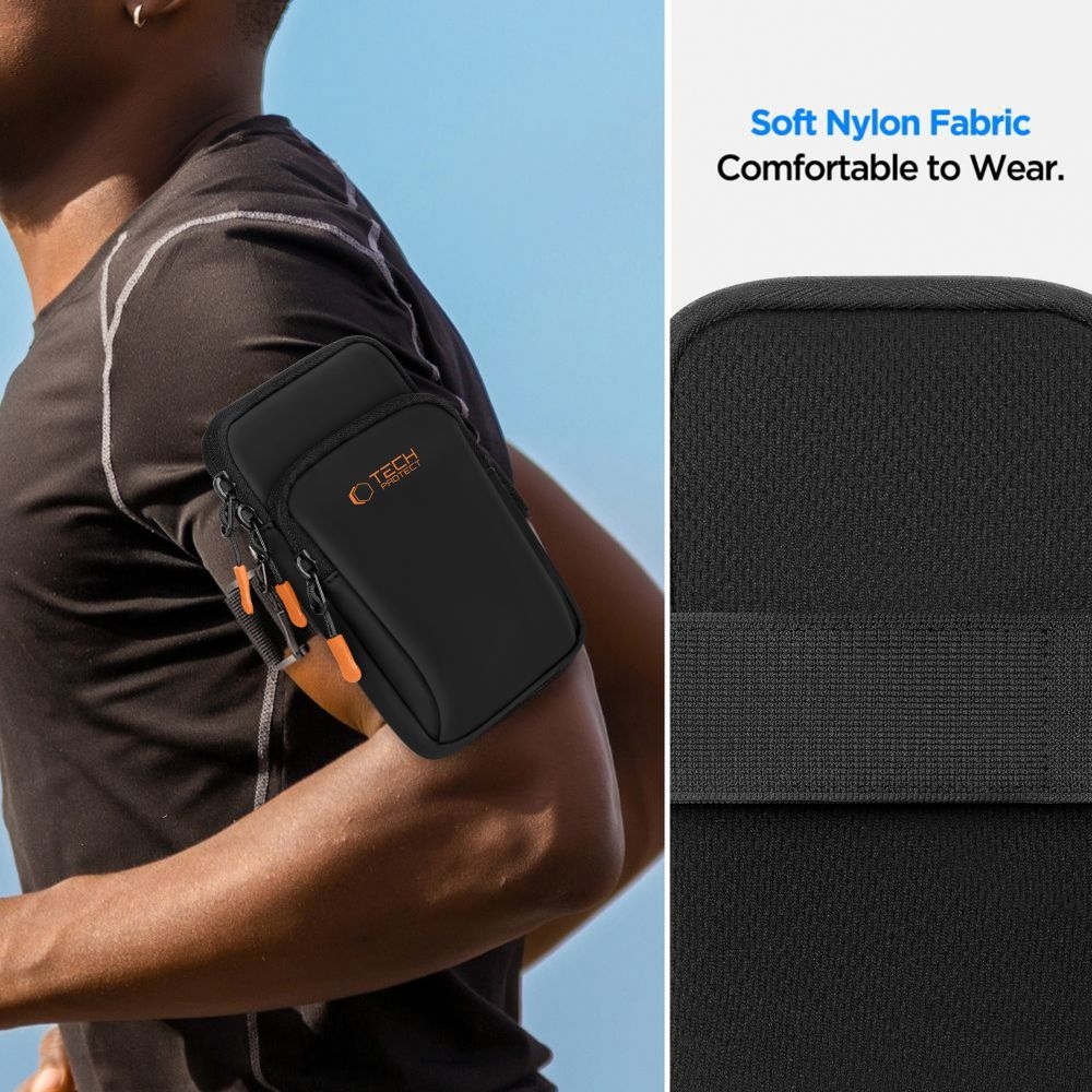 Tech-Protect M7 univerzální sportovní pouzdro na ruku pro telefon do 6,9