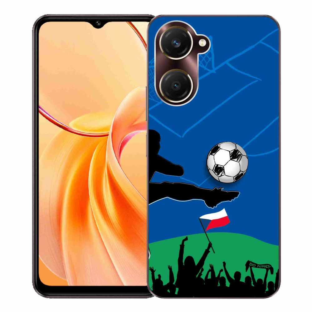 Gelový kryt mmCase na Vivo Y28s 5G - fanoušci fotbalu