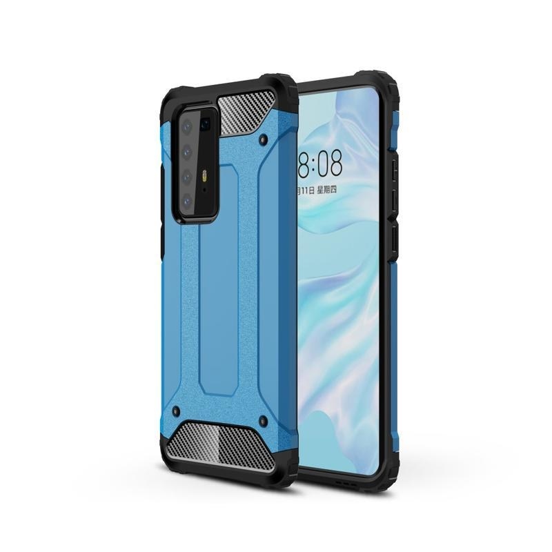 Armor hybridní odolný kryt na mobil Huawei P40 Pro - světlemodré