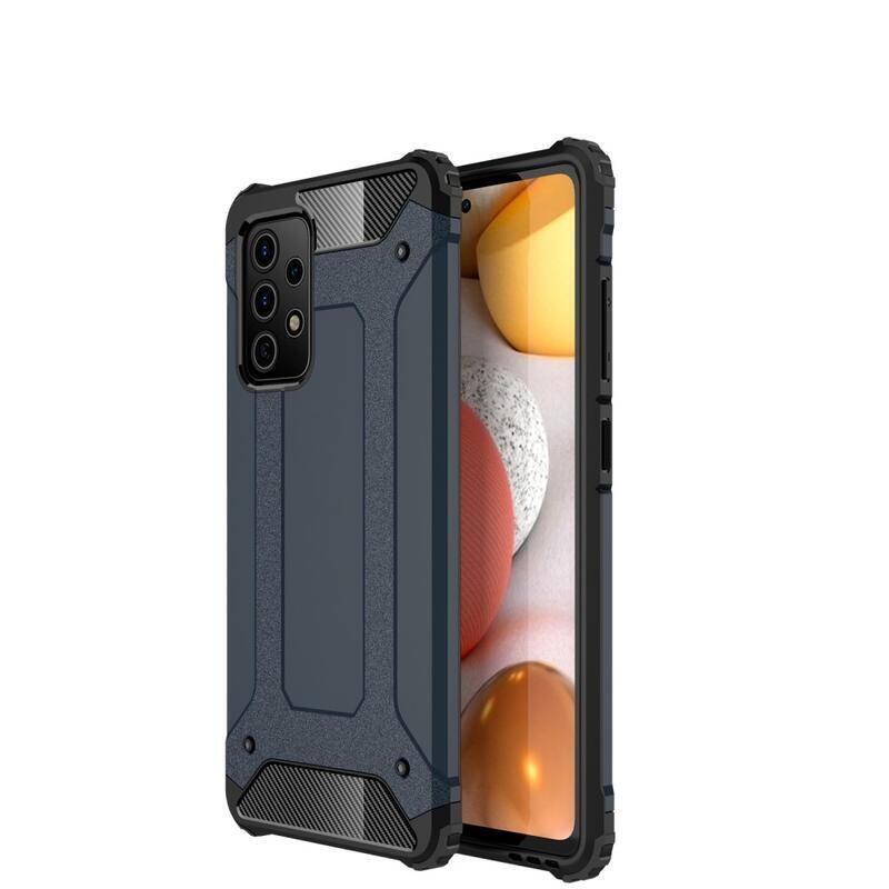 Armor hybridní odolný kryt na mobil Samsung Galaxy A72 5G/4G - tmavěmodrý