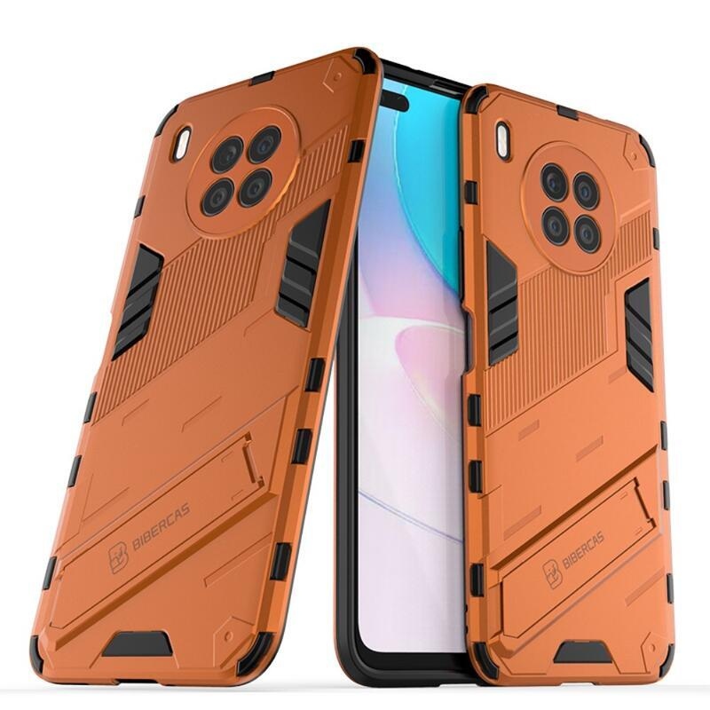 Armory odolný hybridní kryt na mobil Huawei Nova 8i/Honor 50 Lite - oranžový