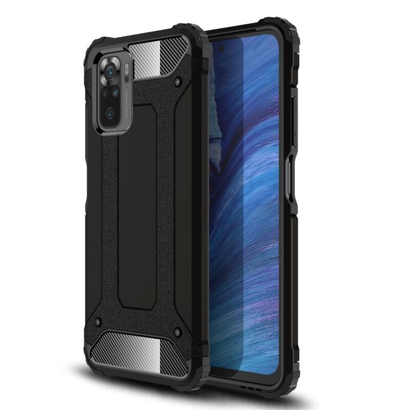 Armor odolný hybridní kryt na mobil Xiaomi Redmi Note 10 4G/Redmi Note 10S/Poco M5s - černý