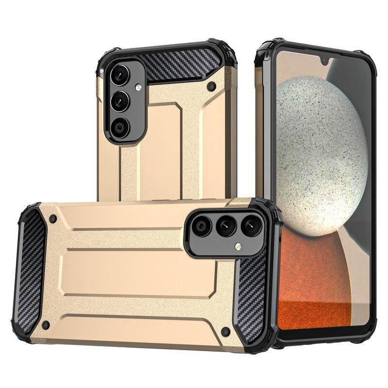 Armor odolný hybridní kryt na Samsung Galaxy A34 5G - zlatý