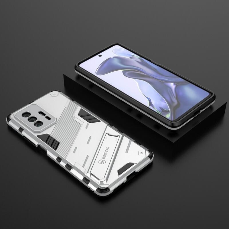 Armory odolný hybridní kryt pro mobil Xiaomi 11T/11T Pro - bílý