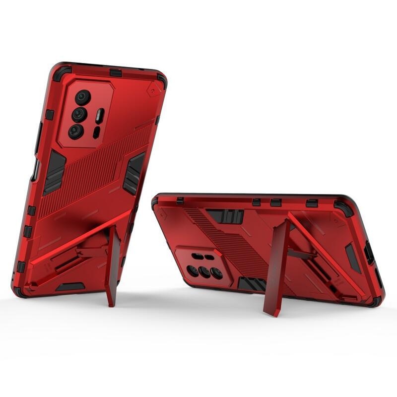 Armory odolný hybridní kryt pro mobil Xiaomi 11T/11T Pro - červený