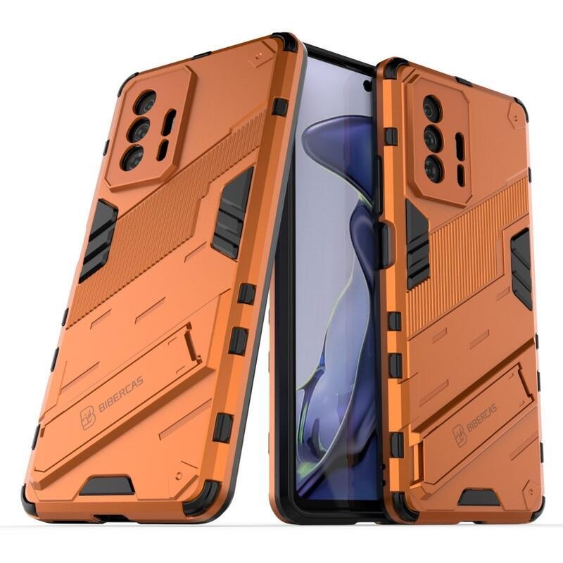 Armory odolný hybridní kryt pro mobil Xiaomi 11T/11T Pro - oranžový