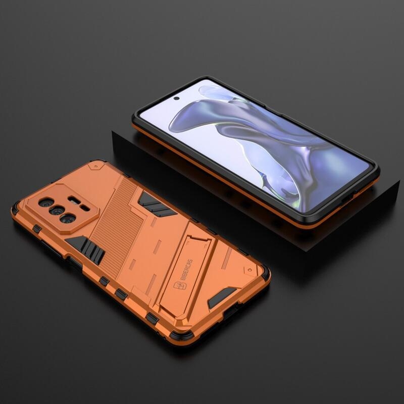 Armory odolný hybridní kryt pro mobil Xiaomi 11T/11T Pro - oranžový