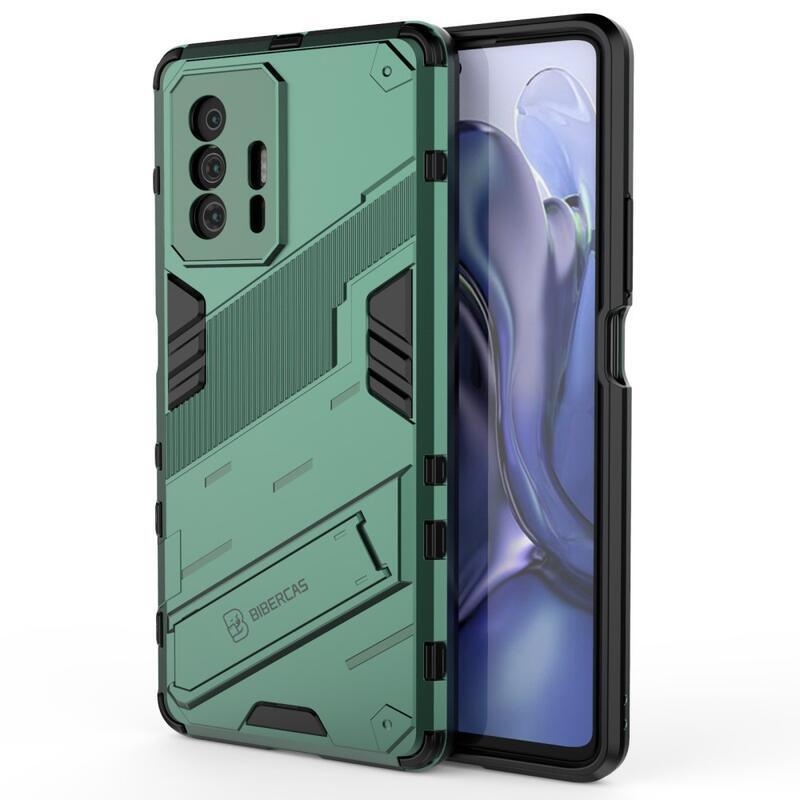Armory odolný hybridní kryt pro mobil Xiaomi 11T/11T Pro - zelený