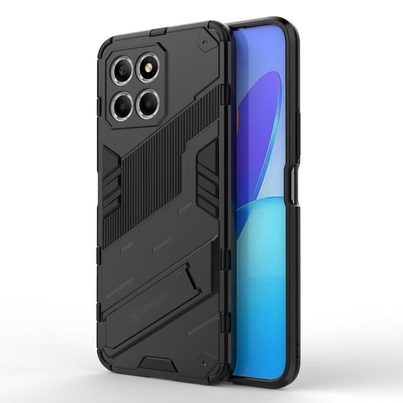 Armor odolný hybridní kryt s výklopným stojánkem na Honor X8 5G/Honor 70 Lite 5G - černý