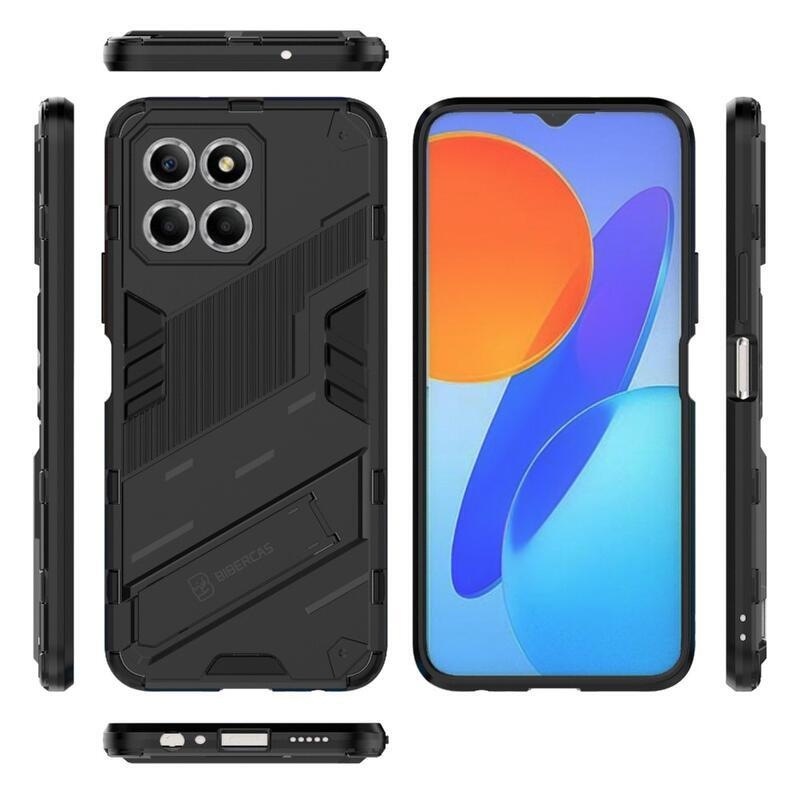 Armor odolný hybridní kryt s výklopným stojánkem na Honor X8 5G/Honor 70 Lite 5G - černý