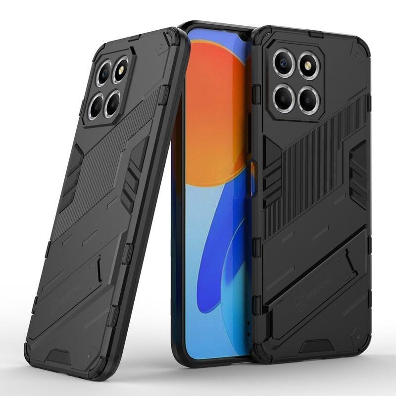 Armor odolný hybridní kryt s výklopným stojánkem na Honor X8 5G/Honor 70 Lite 5G - černý