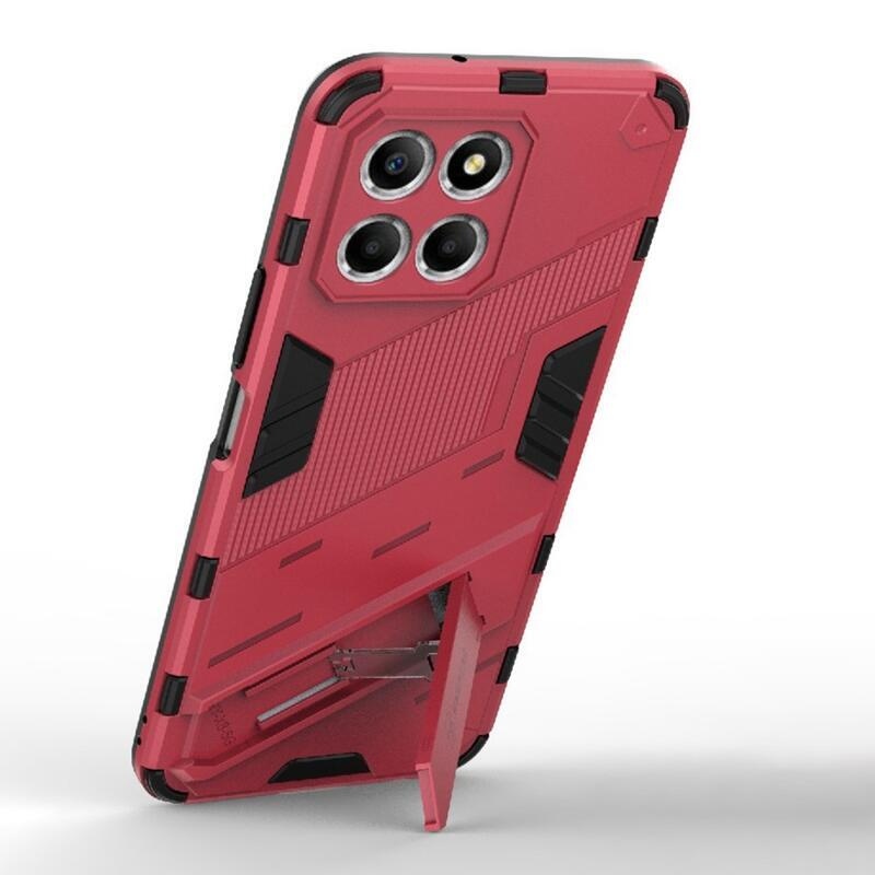 Armor odolný hybridní kryt s výklopným stojánkem na Honor X8 5G/Honor 70 Lite 5G - rose