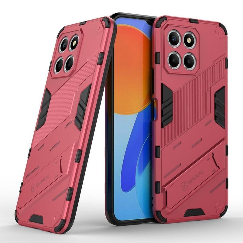 Armor odolný hybridní kryt s výklopným stojánkem na Honor X8 5G/Honor 70 Lite 5G - rose