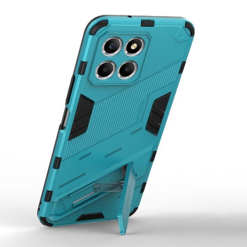 Armor odolný hybridní kryt s výklopným stojánkem na Honor X8 5G/Honor 70 Lite 5G - světlemodrý