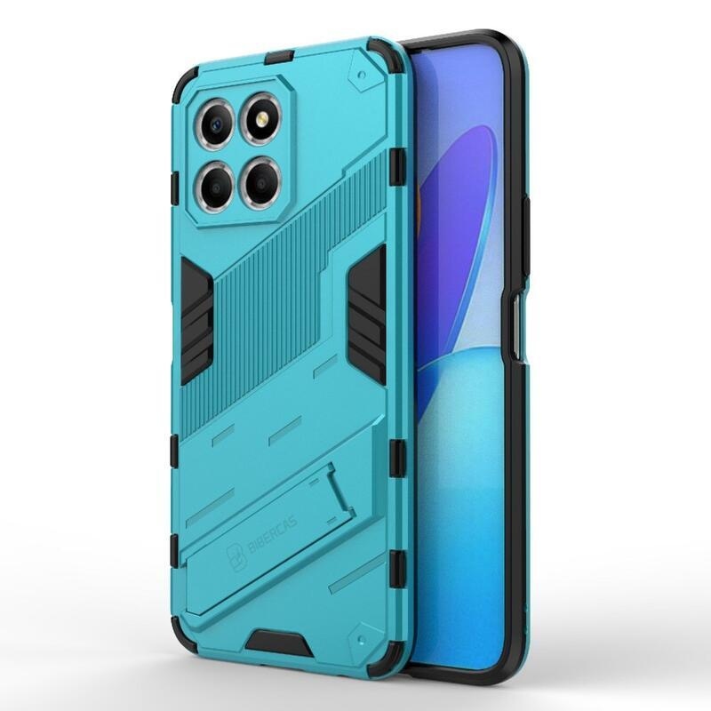 Armor odolný hybridní kryt s výklopným stojánkem na Honor X8 5G/Honor 70 Lite 5G - světlemodrý